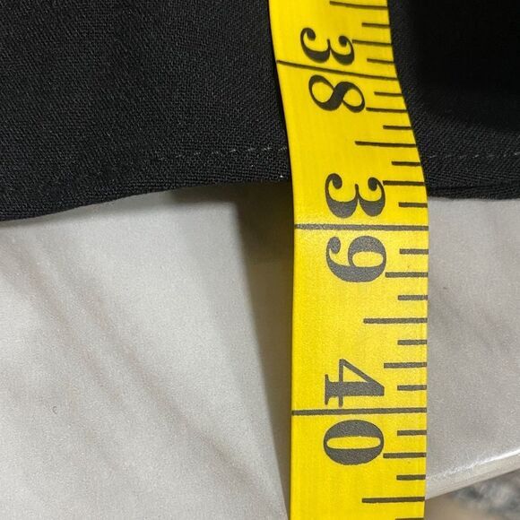 Calvin Klein Red Colorblock Fit & Flare Dress Size 8 Belted Sleeveless Midi - Picture 13 of 15